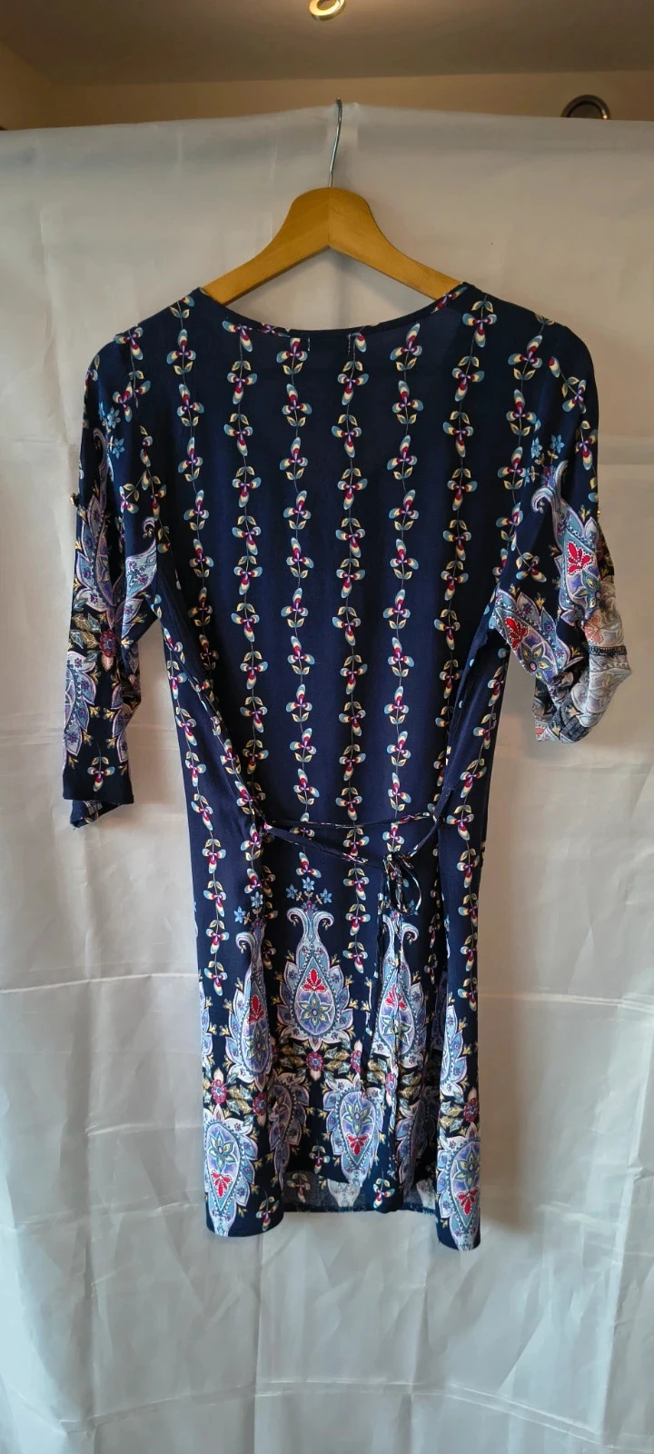 Lovies Look jurk S/M – stijlvolle bloemenprint met pareldetails |#287 – photo 4